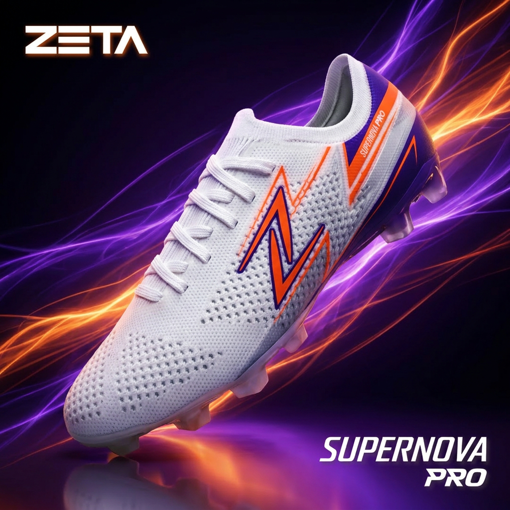 รองเท้าฟุตบอล หุ้มข้อ ZETA รุ่น SUPERNOVA PRO รหัส ZTFSC06