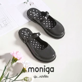 MONIGA รุ่น Glizzy 3 Polkadot รองเท้าแตะรัดส้น