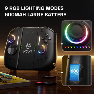 Local NYXI Hyperion 3 ตัวควบคุมสำหรับ Switch2 ไร้สาย แม่เหล็ก 9-Gyro Turbo Vibration
