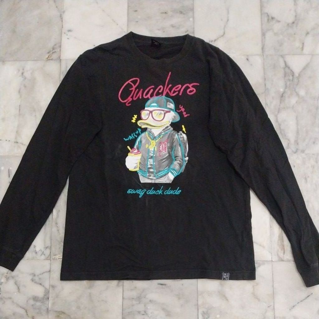 เสื้อยืดแขนยาว แนวสตรีท B ONE SOUL แท้ มือสอง สภาพดี ของพร้อมส่งครับ