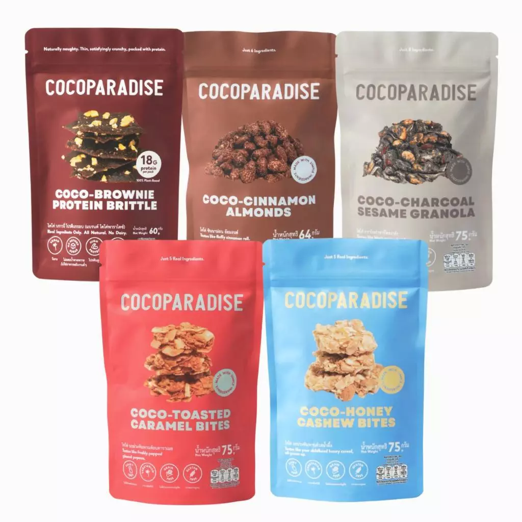 [PACK5] All-Star Coco Snack Bundle โคโคพาราไดซ์ ออลสตาร์ บันเดิล 5 ชิ้น