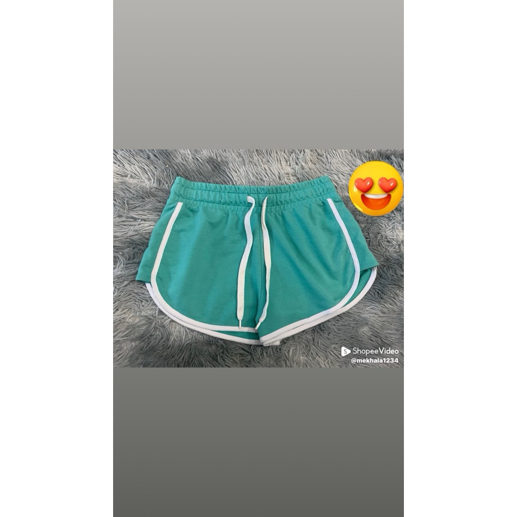 กางเกงขาสั้น พานิ่มใส่ออกกำลังกายได้ใส่เล่นได้สินค้าพร้อมส่ง