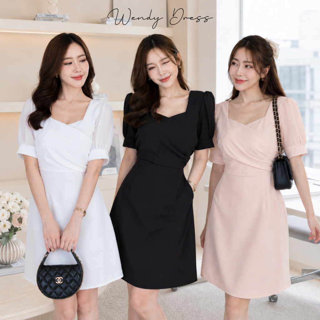 Modish | Wendy Dress | เดรสทำงาน ทรงสอบเข้ารูป ใส่แล้วหุ่นดี