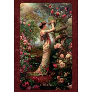 W.I.T.C.H Woman In Total Control of Herself Tarot ไพ่ยิปซีแท้ธีมแม่มดขอบทองหรูหรา ไพ่ยิปซี ไพ่ทาโรต์ Tarot Deck