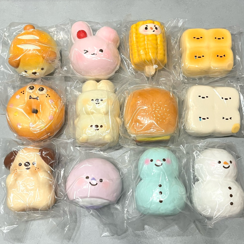 [ พร้อมส่ง ] Squishy ตะกร้ารวมแบร์น Mido Lisa Bingbing Zoey อัปเดตสินค้าใหม่เรื่อยๆนะคะ [มือ1]