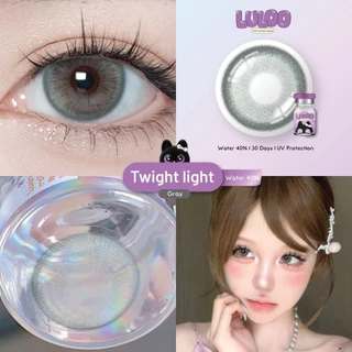 คอนแทคเลนส์🌈Twight Light🌈 Brown / Gray (LuLoo) ขนาดบิ๊กอาย💖