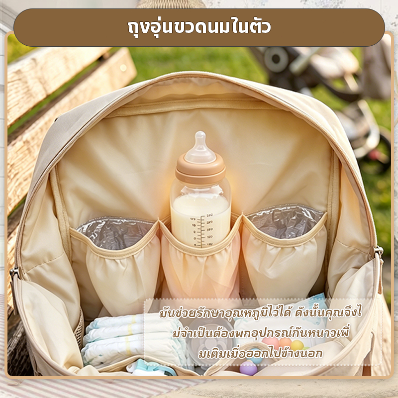 กระเป๋าเตรียมคลอด กระเป๋าเดินทางใบใหญ่ กันน้ำได้ รูปที่ 2