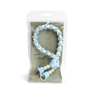 Malai Mali Rak Phone Strap สายคล้องโทรศัพท์ ที่ห้อยโทรศัพท์ สายคล้องมือถือ ดีไซน์ พวงมาลัย มาลัย Qualy