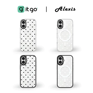 เคสใสและขอบดำ Alexis ST Clear&Black Mini Heart มินิฮาร์ท