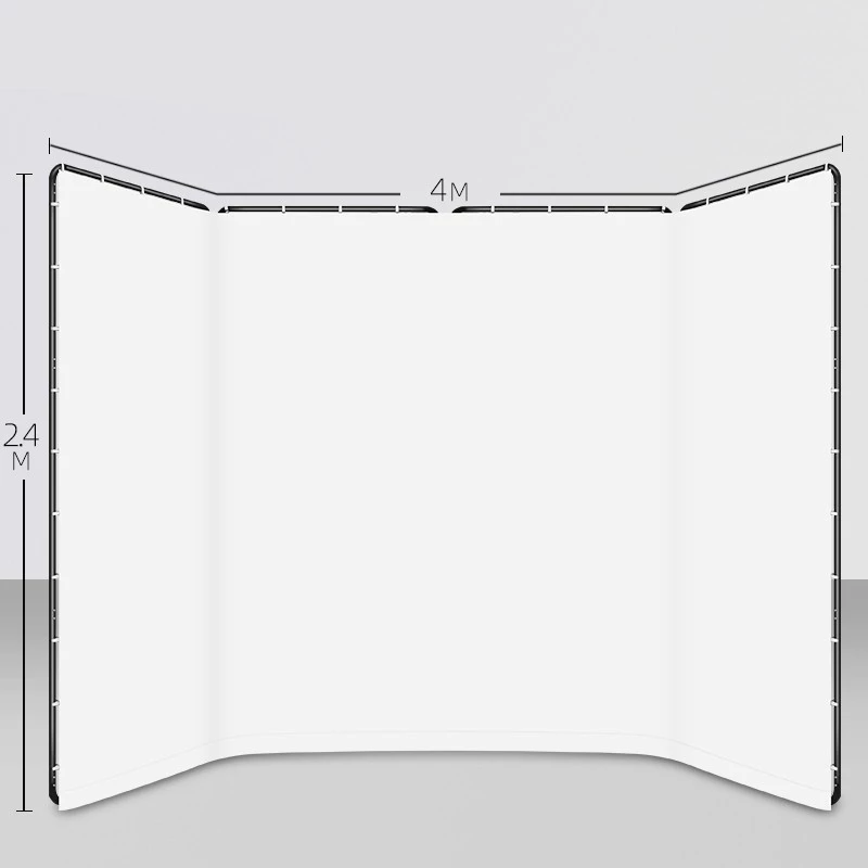 ฉากหลัง Green Screen Studio Background ขนาด 4x2.4 เมตร thumbnail 4
