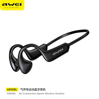AWEI.A896 หูฟัง​บลูทูธ​ไร้สาย5.3​ เสียบTF​ Cardได้​ใช้งานต่อเนื่อง7​ชั่วโมง​ หูแบบ​ใหม่