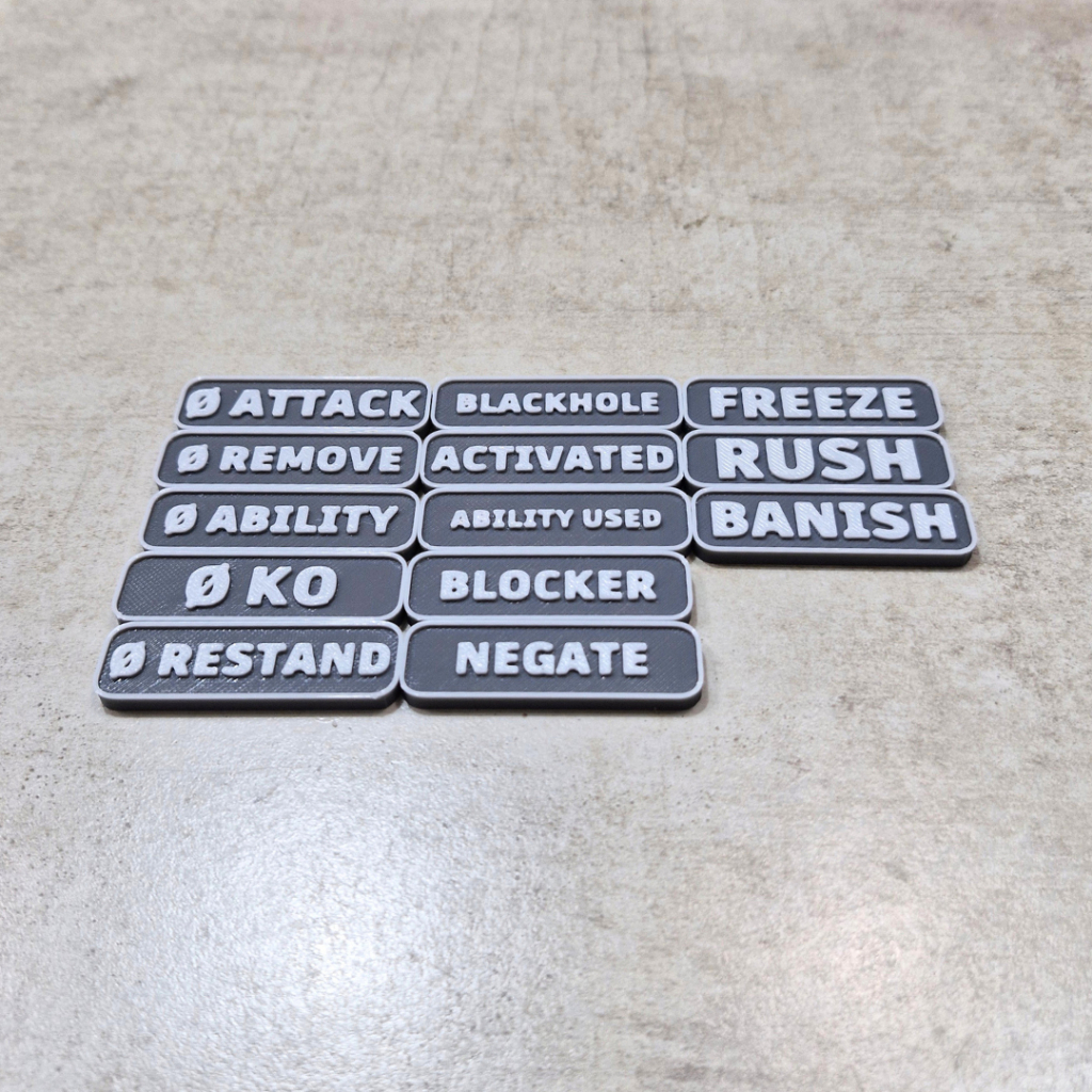 [แยกชิ้น] One Piece Card Game Tokens / Counters โทเคนสถานะการ์ดวันพีซ [3D Print]