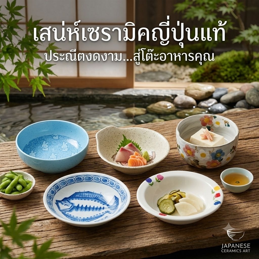 ถ้วย ชาม เนื้อเซรามิก จากญี่ปุ่น stock A10