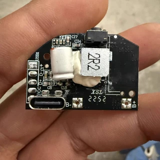 บอร์ดพาวเวอร์แบงค์ IP5356 22.5W PD QC Fast Charge พร้อมจอแสดงเปอร์เซ็นต์แบตเตอรี่ สำหรับแบตเตอรี่