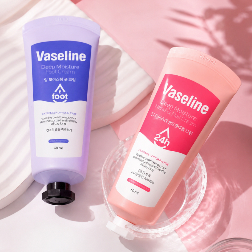 Vaseline Deep Moisture Foot Cream / Hand & Nail Cream
