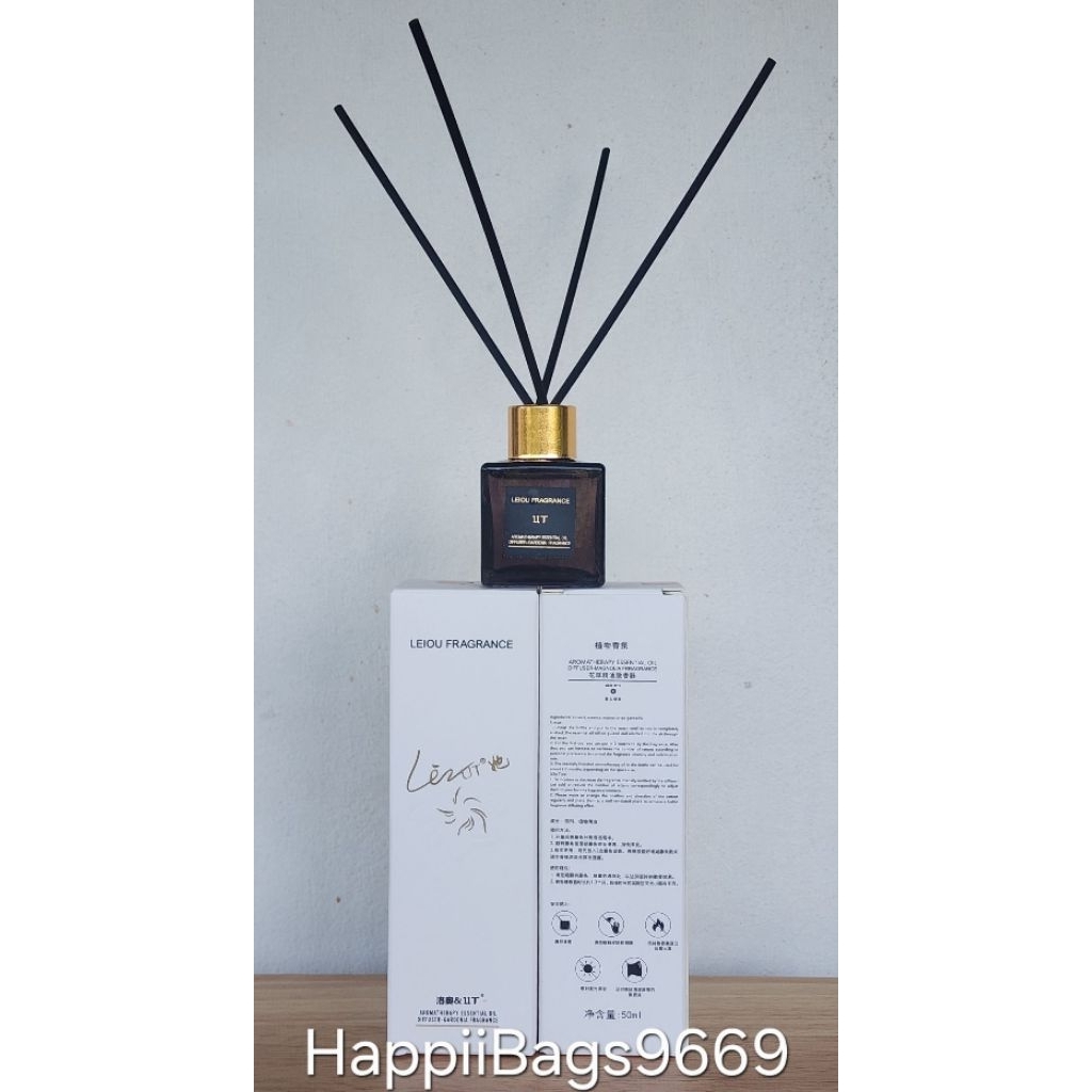LEIOU FRAGRANCE AROMATHERAPY ESSENTIAL OIL DIFFUSER FRAGRANCE – Magnolia, White Tea ก้านหอมกลิ่นแมกโนเลีย ชาขาว พุดซ้อน