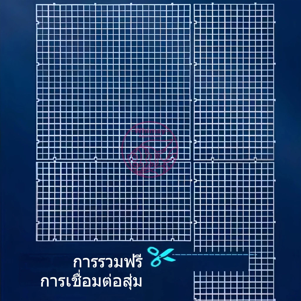 ตะแกรงแฟรก ตะแกรงกั้นตู้ปลา กันปลากระโดด แบ่งช่องตู้ปลา ตัวยึดอะคริลิคฝาตู้ thumbnail 3
