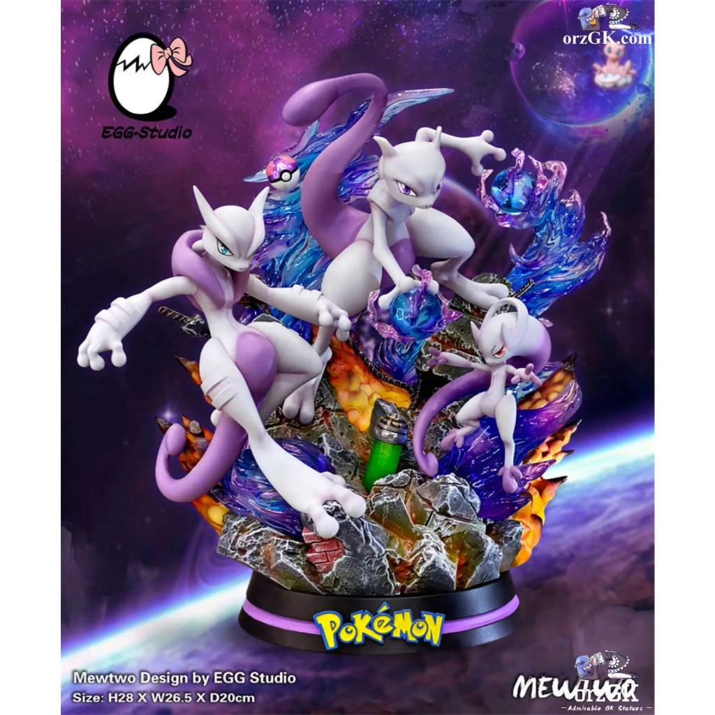 [มือ2] Pokémon Mewtwo XY Evolution Series By EGG Studio