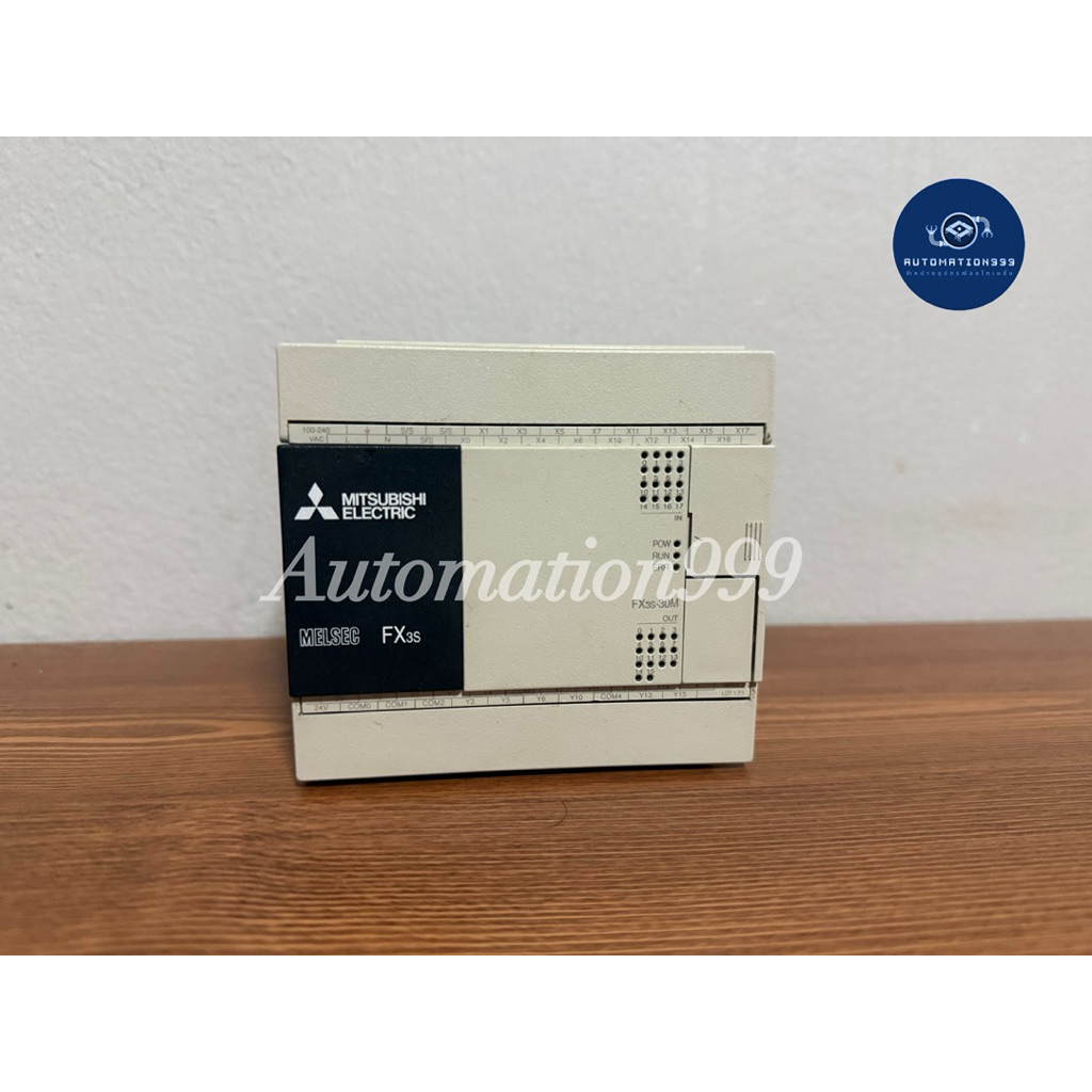 plc mitsubishi fx3s-30mr/es(ของมือสองนางฟ้า)