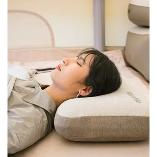 BlackDog Memory Foam Pillow หมอนพองอัตโนมัติ นุ่มมากกกก นอนสบายน้ำหนักเบา พกพาสะดวก