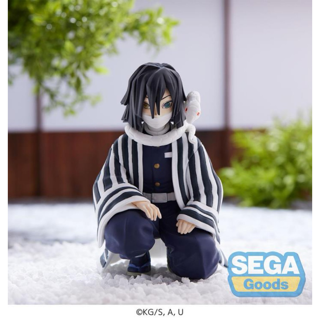 (พร้อมส่งงานแท้💯%) โอบาไน อิกุโร่ ดาบพิฆาตอสูร Demon Slayer Obanai Iguro Figure Sega Hashira Meeting