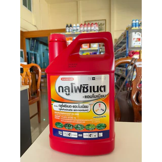 (1ฟรี1 )กลูโฟซิเนต ขนาด 4 ลิตร (มดจอมพลัง) ออกฤทธิ์เผาไม้กึ่งดูดซึม (สูตรพิเศษ) (แถมฟรีตายเกลี้ยงเข้มข้น1 ซอง)