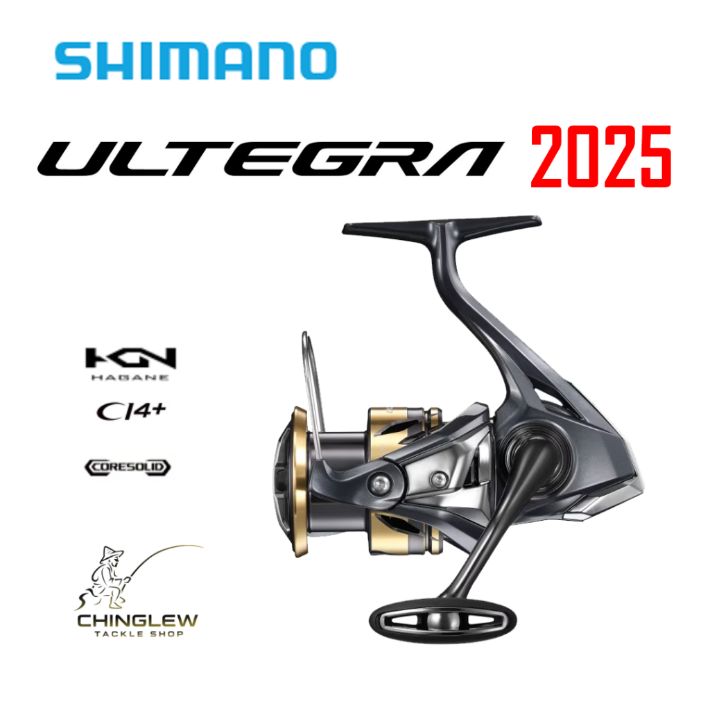 รอก SHIMANO ULTEGRA FD 2025 รอกตกปลา ตีเหยื่อปลอม ของแท้