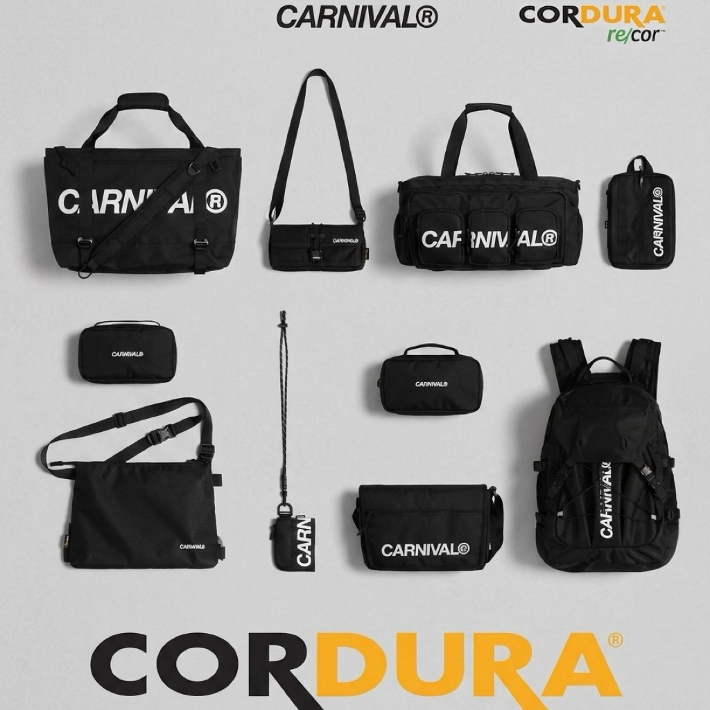 [พร้อมส่ง ของแท้💯%] CARNIVAL® CORDURA re/cor™  COLLECTION