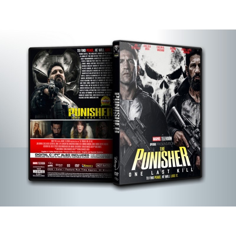 [ DVD Movie มีปก+สกรีนแผ่น ] เดอะ พันนิชเชอร์: ฆ่าทิ้งทวน - The Punisher: One Last Kill 2026 ( 1 DVD )