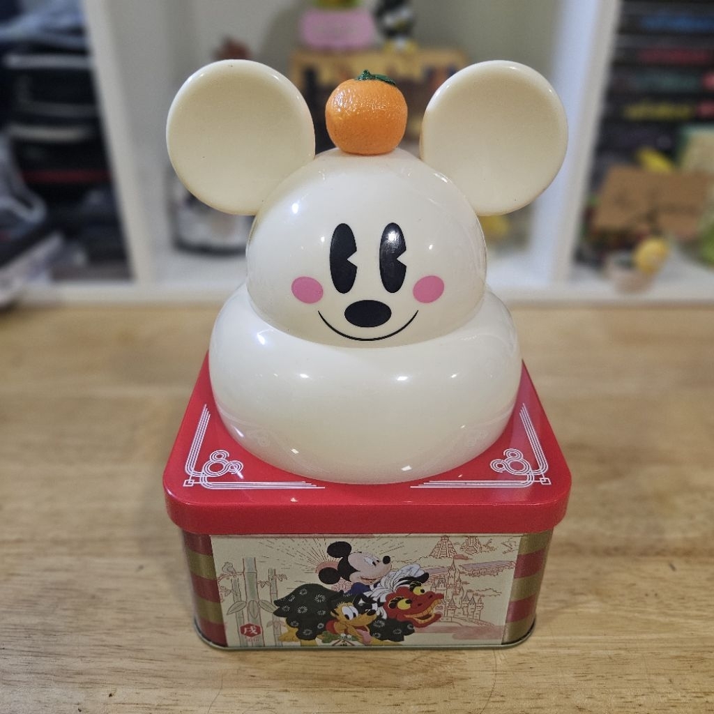 Disney Mickey Mouse Kagami Mochi Empty Can MICKEY MOUSE
