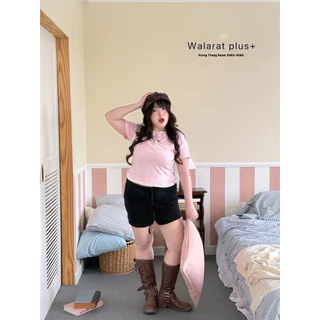 (🎀shopee video & liveมีส่วนลด+ส่งฟรี🎀) Basic Layer Henley เสื้อสาวอวบอ้วนยืดเลเยอร์สุดฮิต(36-50)