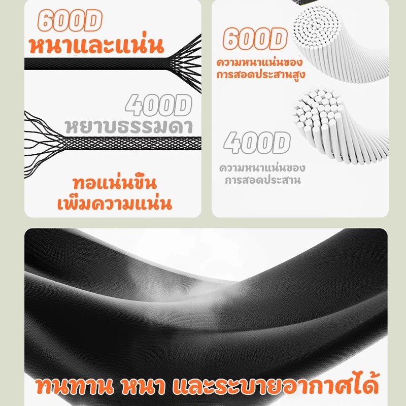 WTHB เก้าอี้แคมป์ปิ้ง เก้าอี้ตกปลา เก้าอี้สนาม คนอ้วน  พับและพกพาได้ รับน้ำหนัก 300kg แถมถุงจัดเก็บ thumbnail 10