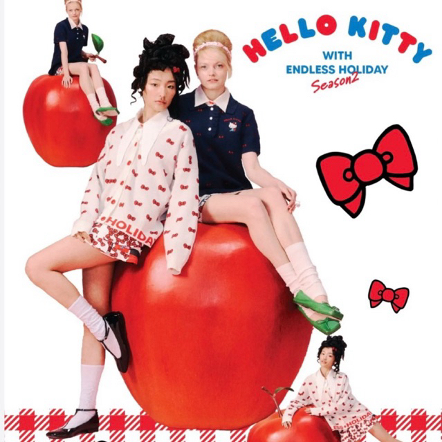 [New รอบพร้อมส่ง/รอบพรี] 🎀🍎 Endless Holiday  Hello Kitty ≽^• ˕ • ྀི≼ 🎀༘💝 Drop1,2