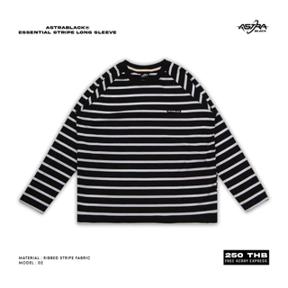ASTRABLACK® — ESSENTIAL STRIPE LONG SLEEVE (เสื้อแขนยาวลายริ้ว)