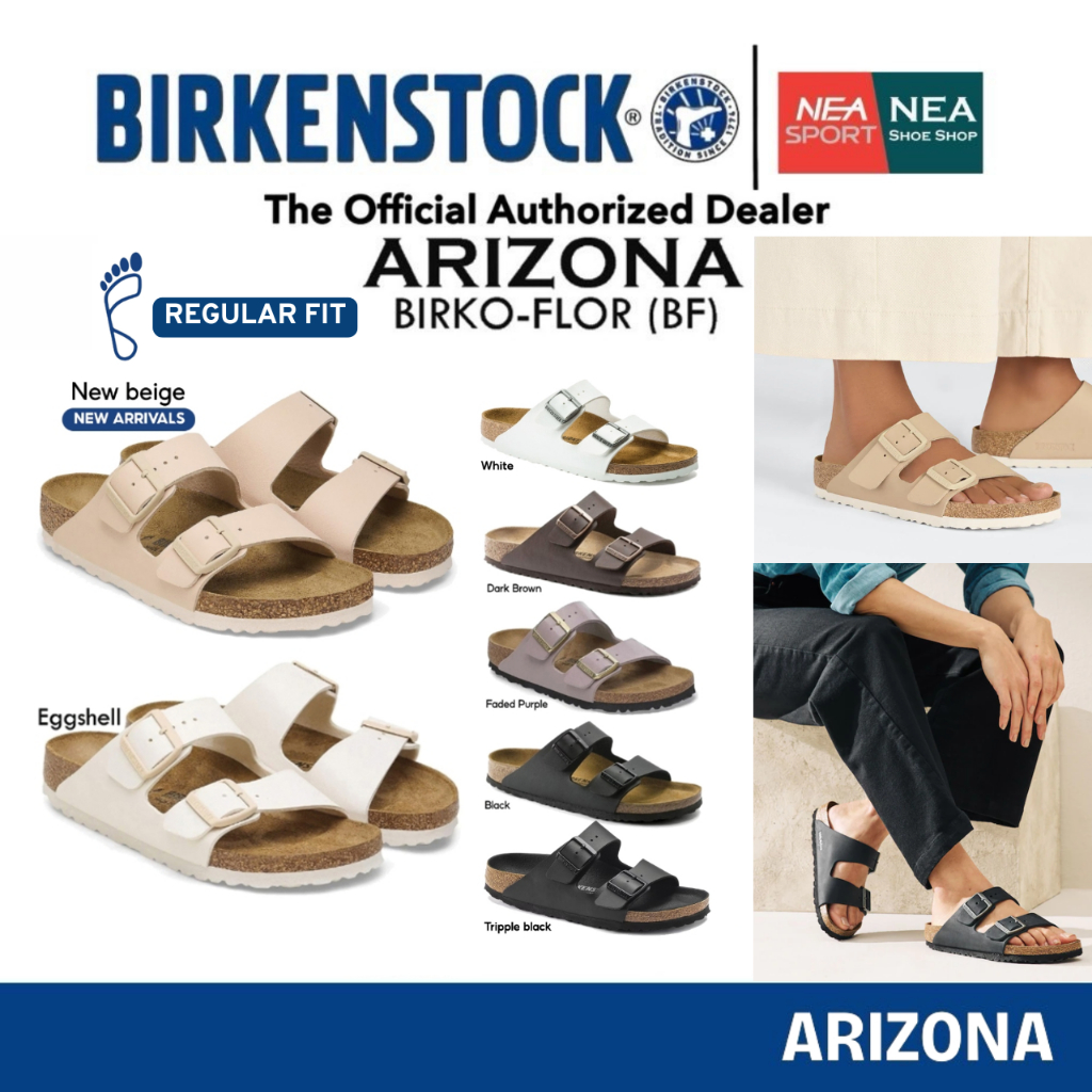 BIRKENSTOCK ARIZONA NL (Black) หนังแท้ รองเท้าแตะ รุ่นฮิต ทรงมาแรง ได้ทั้งชายหญิง (regular)