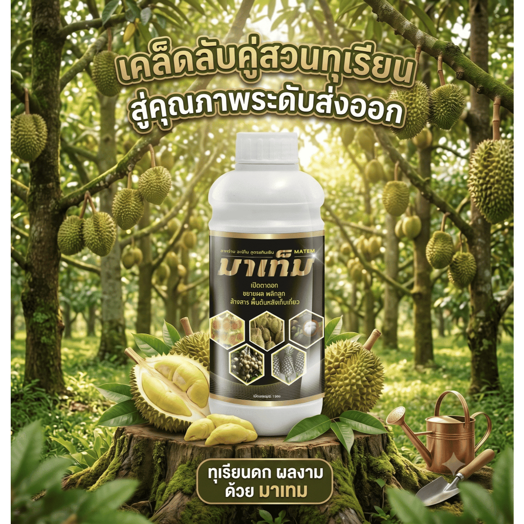 เขาแก้ว มาเท็ม (MATEM) ขนาด 1 ลิตร