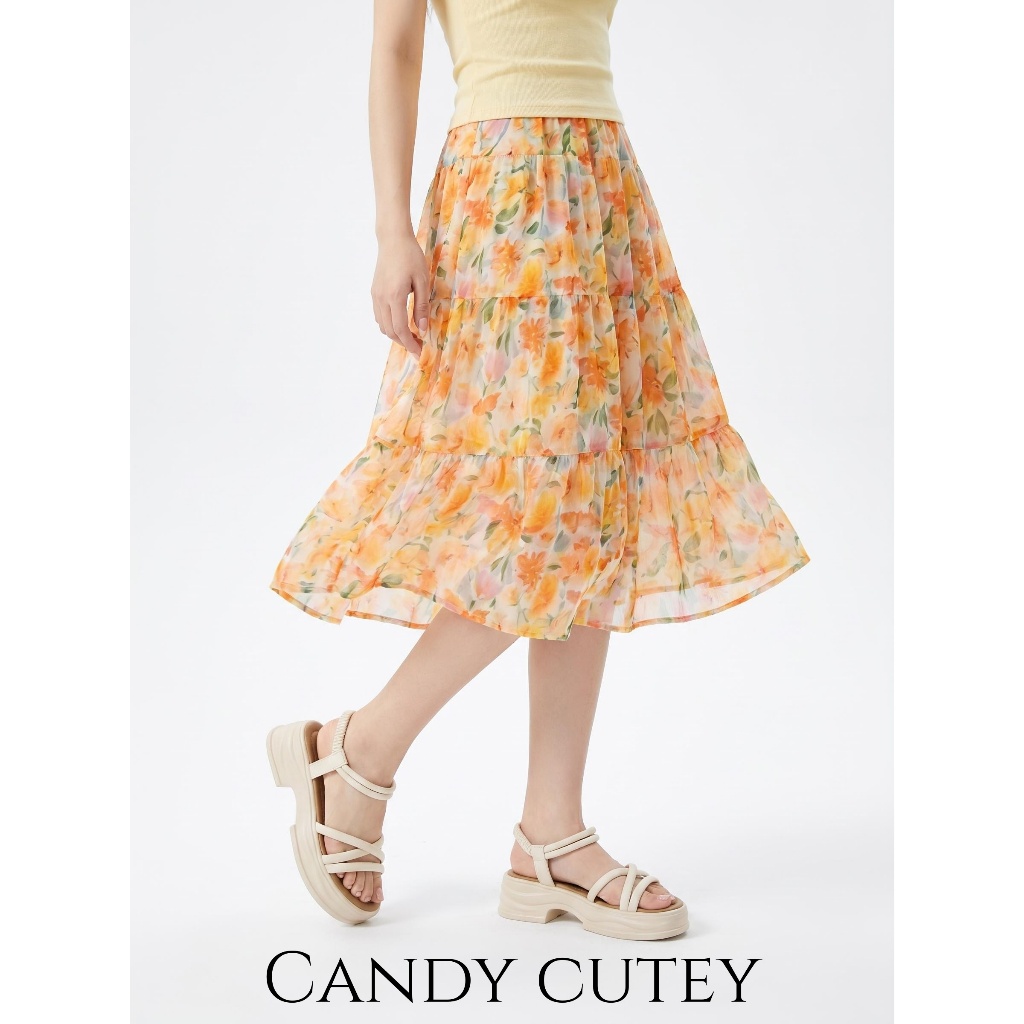 Candy Cutey รองเท้าแตะรัดส้น โดดเด่นด้วยดีไซน์สายรัดหน้าเท้าแบบไขว้ที่ให้ลุคที่ดูทันสมัยและโฉบเฉี่ยว รูปที่ 4