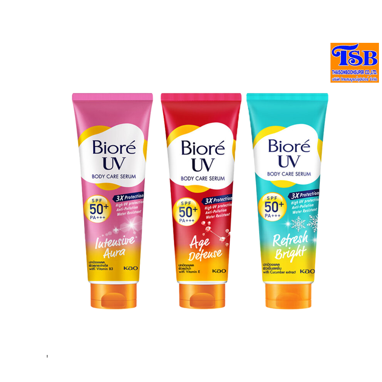 โฉมใหม่ Biore UV บิโอริ ยูวี ครีมกันแดด SPF50+ PA+++    ขนาด 50 มล.