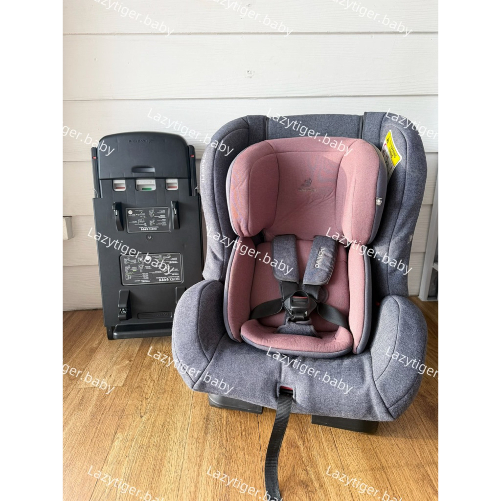 (มือสอง) Daiichi First 7 Plus ระบบ Isofix สี Rosewood ปีผลิต 2019/10 พร้อมฐาน Isofix