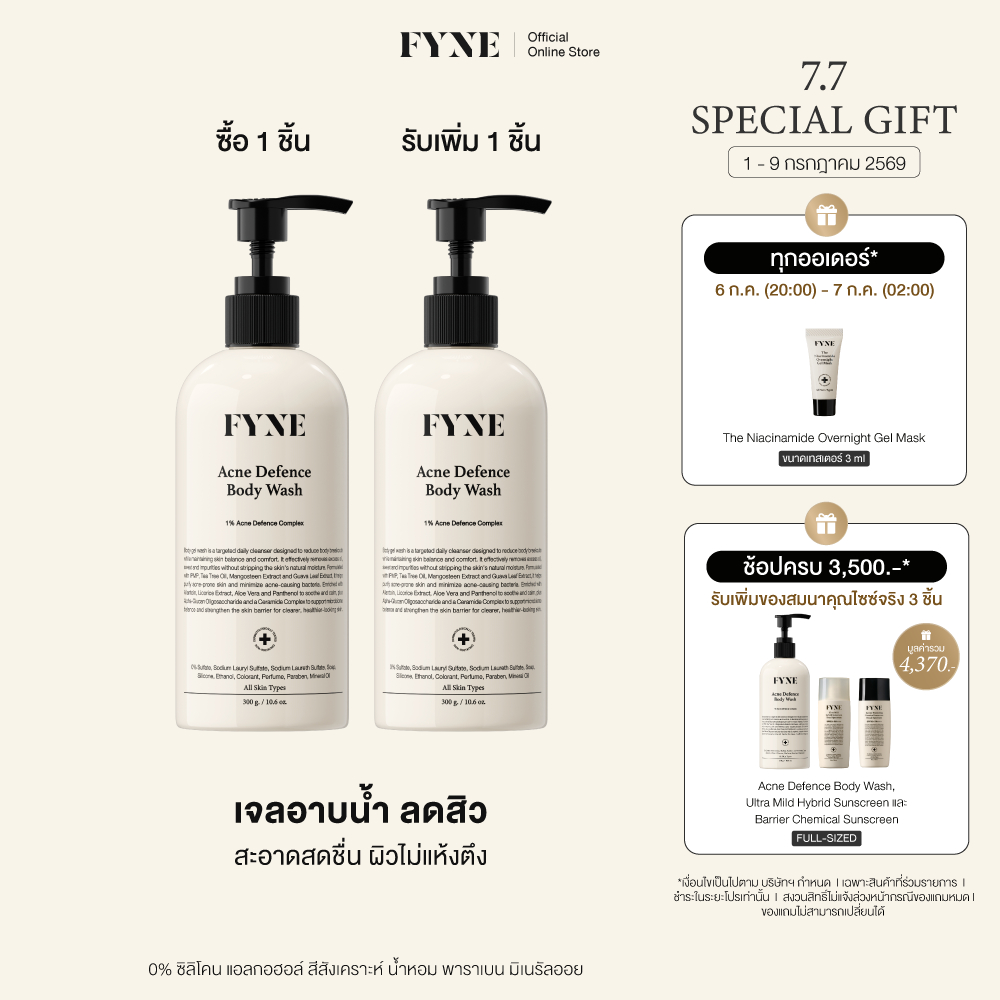 R04 l FYNE Acne Defence Body Wash