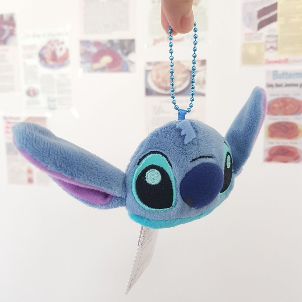 พวงกุญแจสติทช์ พวงกุญแจStitch พวงกุญแจกระจกStitch ลิขสิทธิ์แท้จาก Tokyo Disney Resortญี่ปุ่น