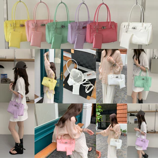 รุ่นล่าสุด!!🔥💚💜💛Jelly bag Y2k | Kiiikiii กระเป๋าเจลลี่สุดฮิตตอนนี้ 🔥✨ ถุงเยลลี่ กันน้ำ กระเป๋าสะพายไหล่ กระเป๋าโท้ท