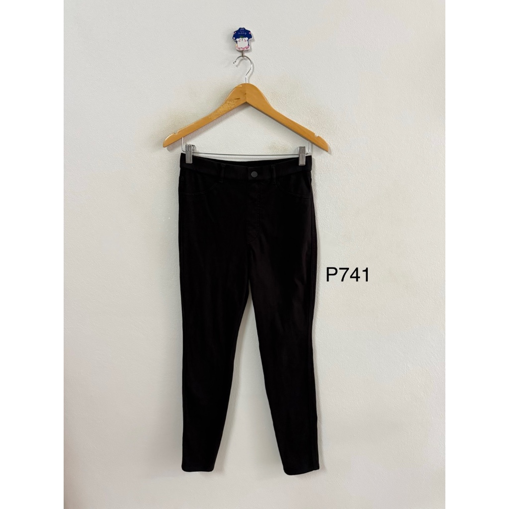 L(ญ) Heattech (P741) กางเกงยีนส์ แบรนด์ uniqlo ยูนิโคล่ ผ้ายีนส์ยืด skinny