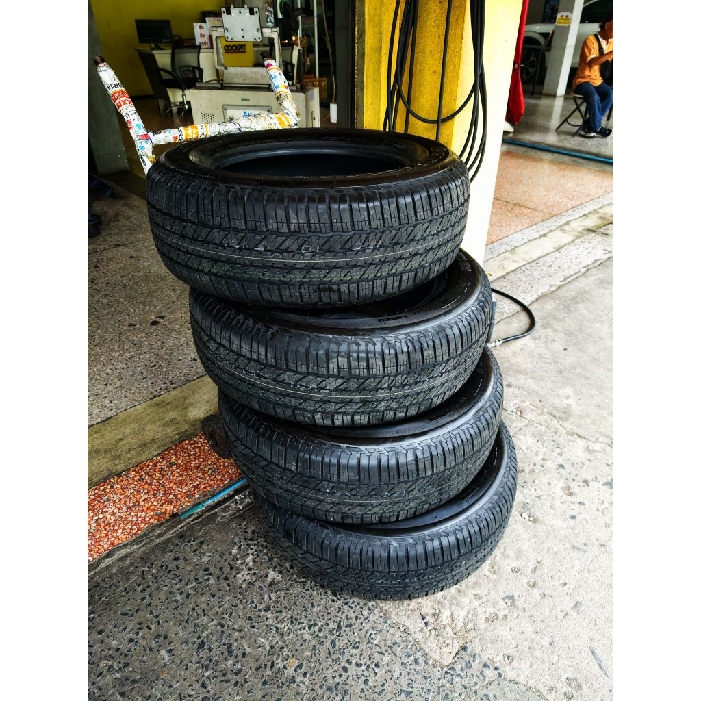 ยางถอดป้ายแดง Bridgestone 265/60R18 ปี2026 ยาง Travo ขอบ18 บริดสโตน