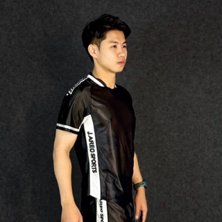 เสื้อ_jAreo_มันเงาแบบบาง_สีดำ_แถบขาว