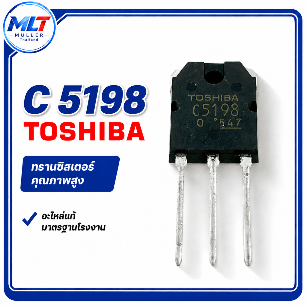 C 5198 TOSHIBA  C5198 ไอซี-ทรานซิสเตอร์ IC TR