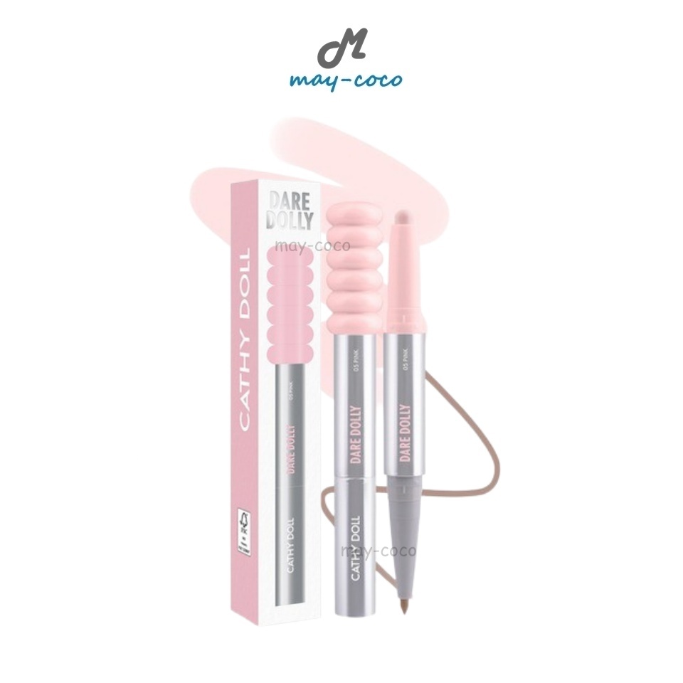 ถูก/แท้/มีไลฟ์ ปากกาดอลลี่อาย Cathy Doll Dare Dolly ดินสอดอลลี่อาย เนื้อแมท ชิมเมอร์ ตากลมโต ละมุน สีสวย เปล่งประกาย