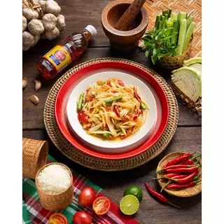 น้ำปลาแท้ ตราทิพรส ขนาด 60 มล. ( 12 ขวด / แพค ) ขวดรุ้ง