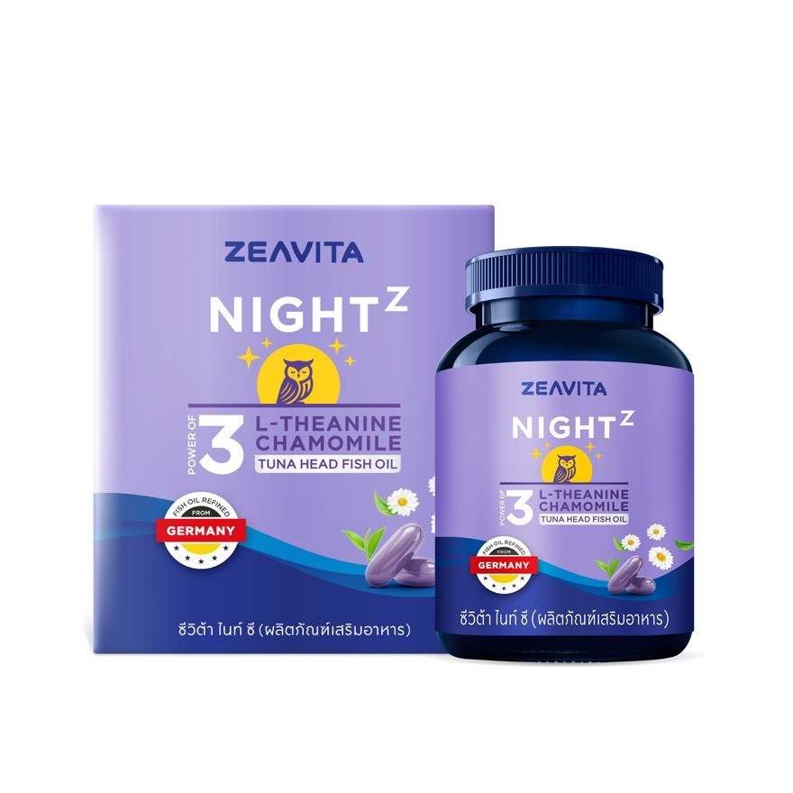 Zeavita Night Z 30's | ซีวิต้า ไนท์ ซี 30 เม็ด