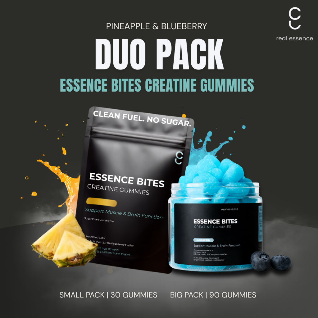 ครีเอทีนกัมมี่ DUO PACK | Creatine Gummies เจ้าแรกในไทย มีผลตรวจรองรับ เพิ่มแรง ฟื้นฟูกล้ามเนื้อ